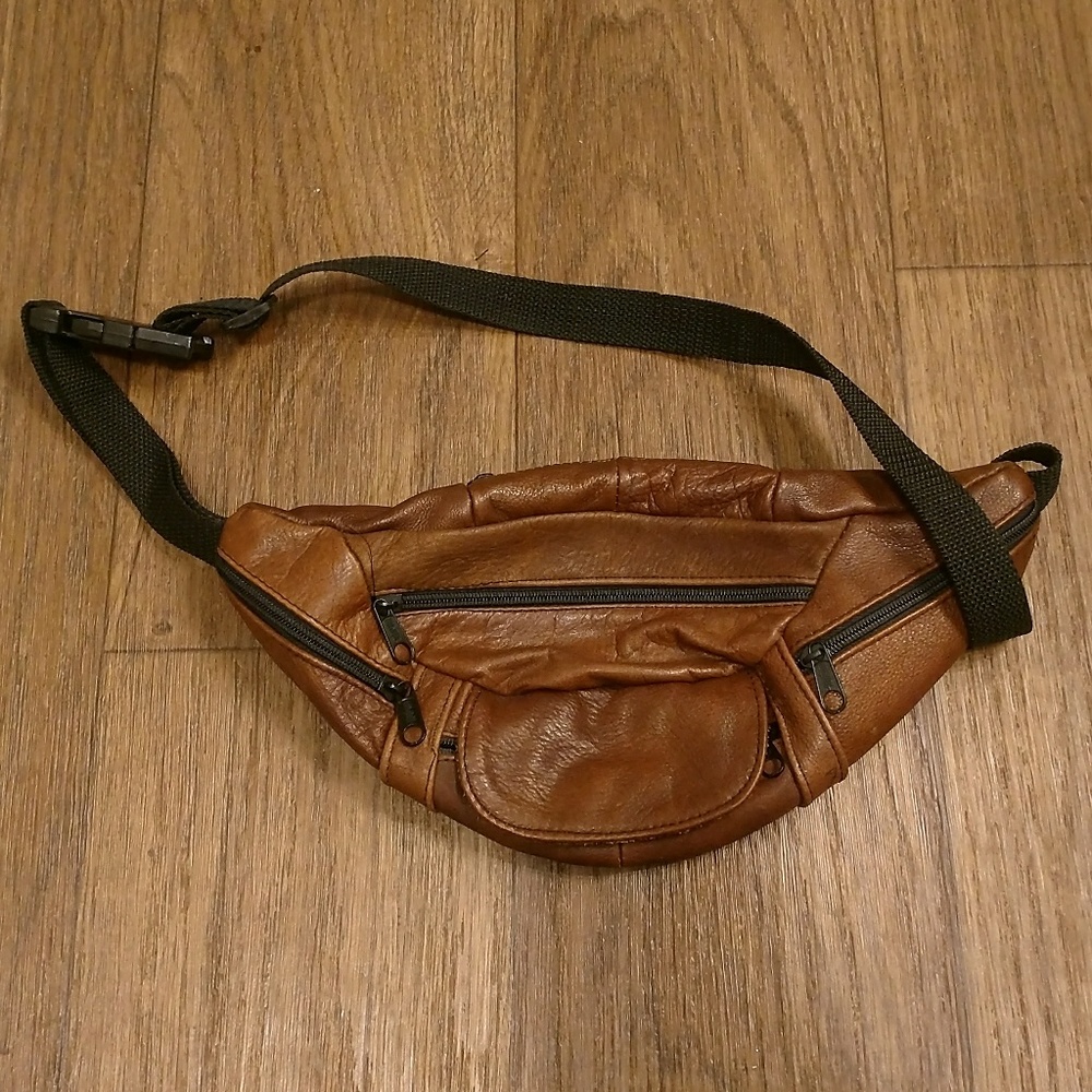 Vintage Leather Fanny Pack